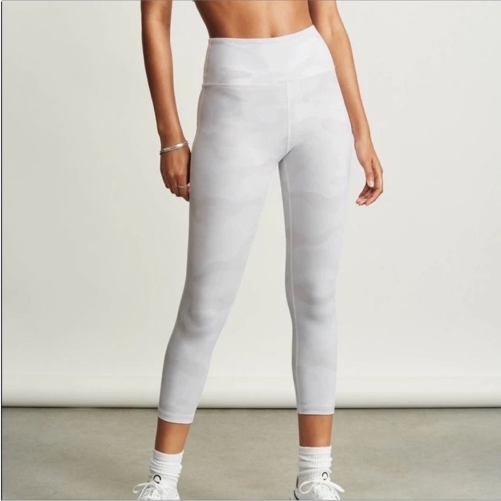 Lilybod Legging Whitley High-Waist Whisper Camo XS Ankle Cropped XS